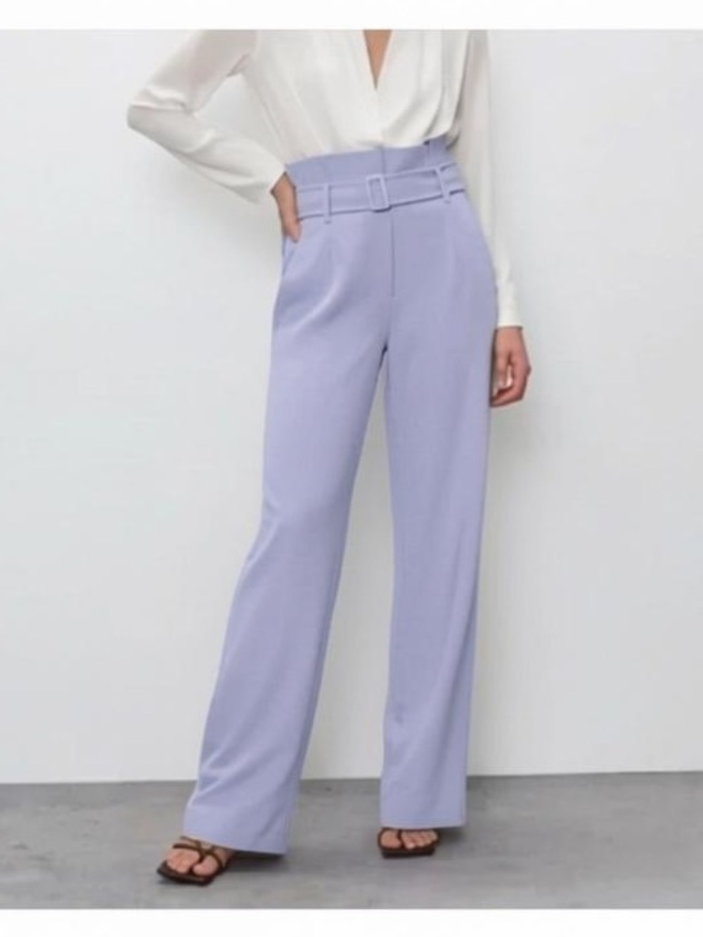 NWT Aritzia Babaton Power Pant in Aleutian Blue Size 2